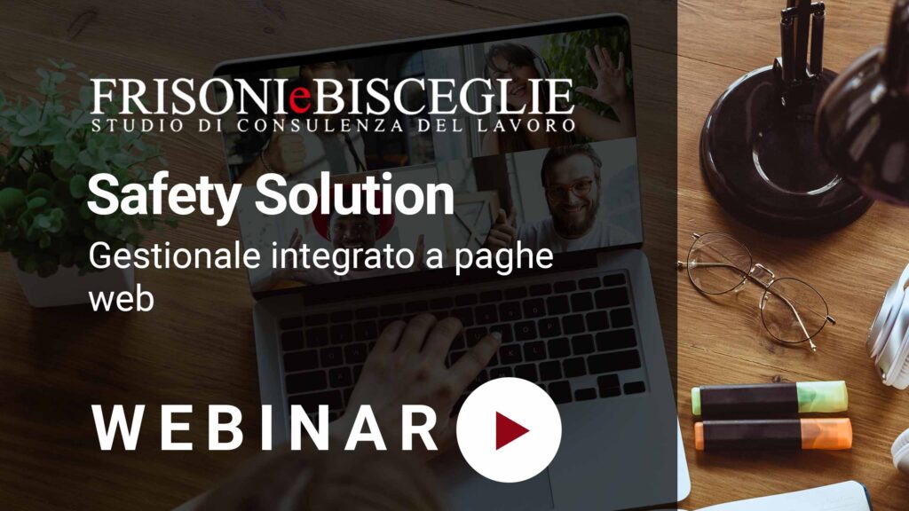 Gestionale integrato a Paghe Web: Safety Solution