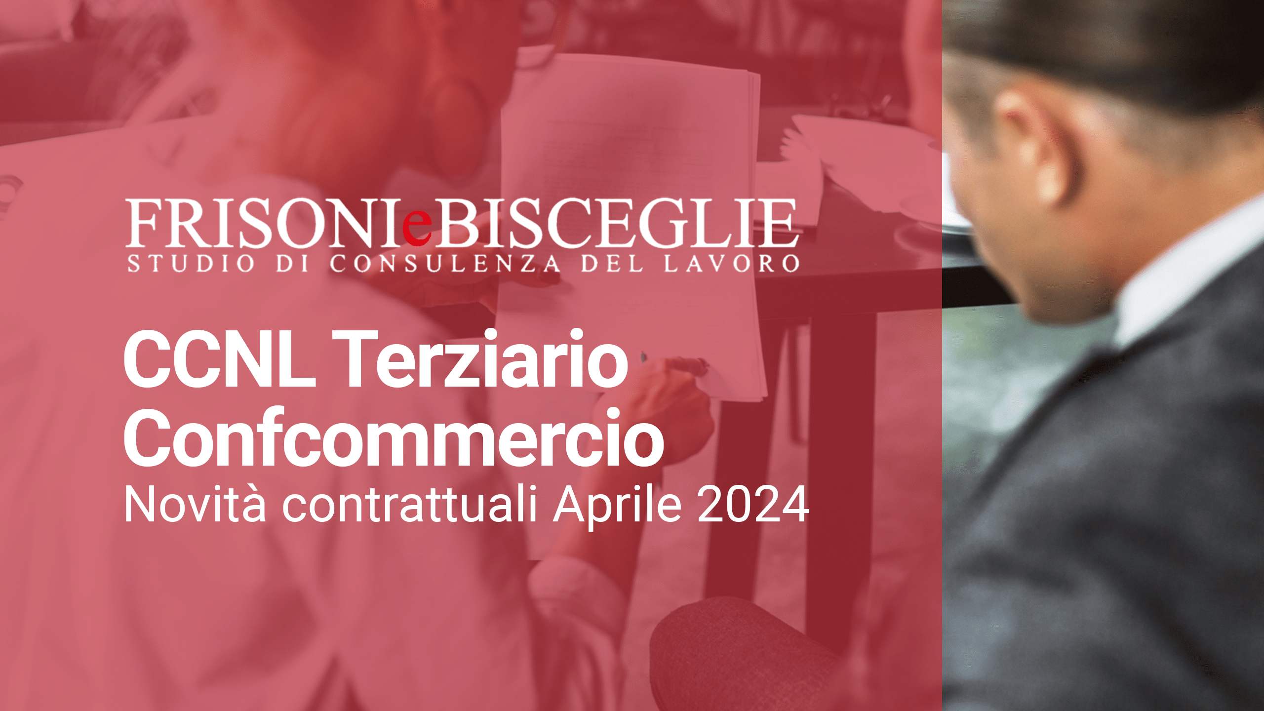 CCNL Terziario Confcommercio | Novità contrattuali Aprile 2024