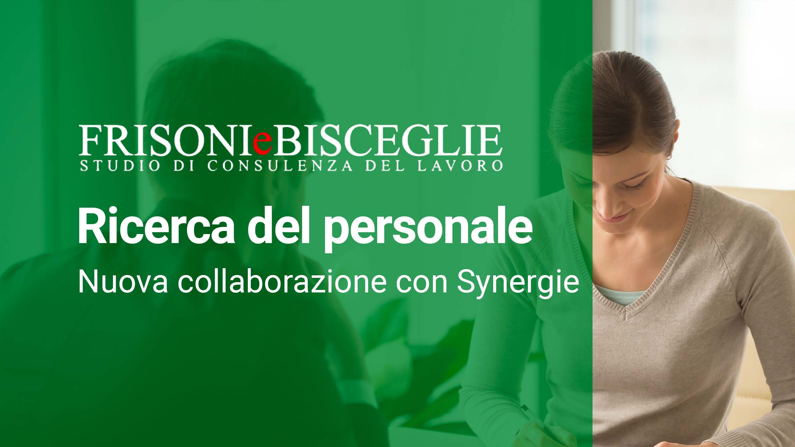 Ricerca del personale: servizio in collaborazione con Synergie Italia